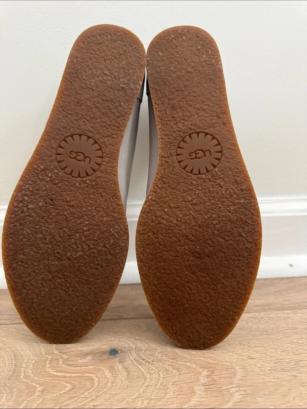 UGG leather slip
